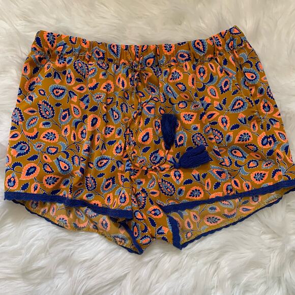 aerie Pants - Aerie colorful paisley print drawstring waist lounge shorts